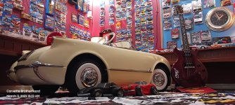 1953_Corvette_Pedal_Car_Serial_E53PCF0136_and_2003_50th_Anniversary_Corvette_Gibson_Les_Paul_V...jpg