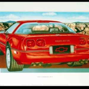 XLR8_Corvette Art