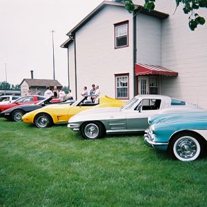 6 Generations of Corvette