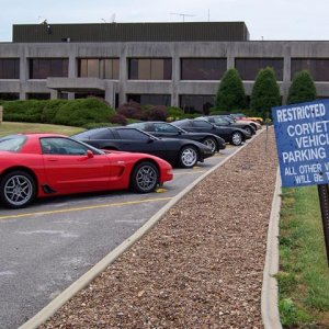 Corvette Assembly Plant Parking