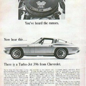1965 Corvette Advertisement