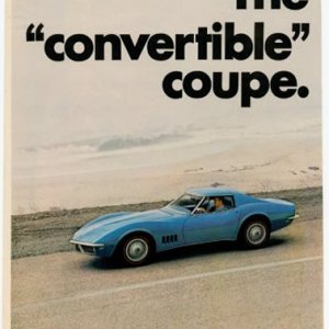 1968 Corvette Advertisement