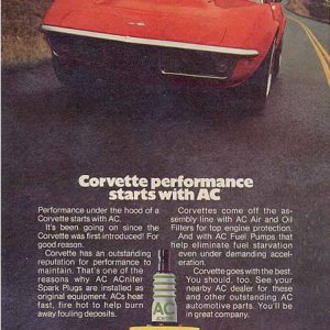 1971 Corvette Advertisement