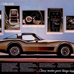 1982 Corvette Advertisement