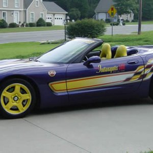 1998 Indy Pace Car - Side View