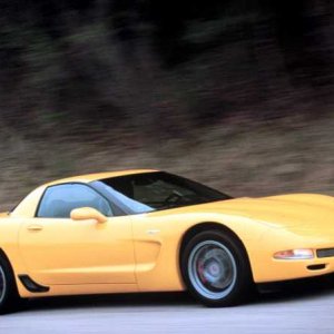 2001 Z06 - Side View