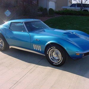 1969 L88 Corvette - Side View