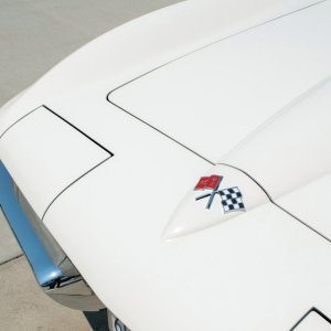 1965 Corvette L84 327/375 Fuelie Convertible 4-Speed in Ermine White