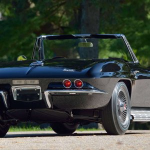 1967 Corvette Convertible - Tuxedo Black - First L88 Corvette