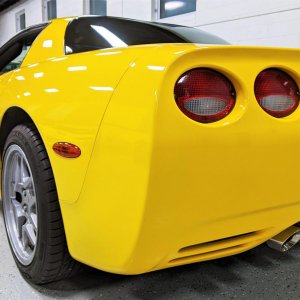 2003 Corvette Z06 in Millennium Yellow