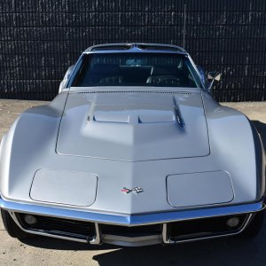 1968 Corvette in Silverstone Silver