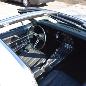 1968 Corvette in Silverstone Silver