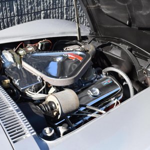 1968 Corvette in Silverstone Silver