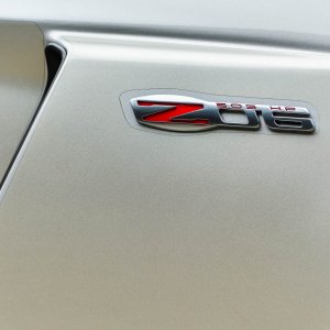 2007 Corvette Z06 in Machine Silver Metallic