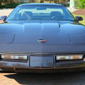 1990 Corvette Coupe in Charcoal Metallic