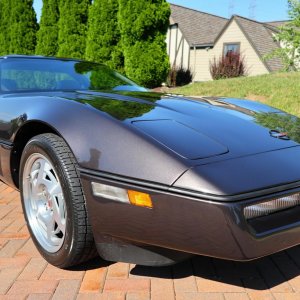 1990 Corvette Coupe in Charcoal Metallic