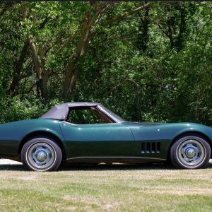 1968 Corvette L71 427/435 Convertible - British Green