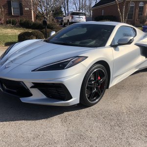 2021 Corvette in Silver Flare Metallic