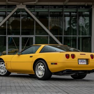 1993 Corvette Coupe in Competition Yellow