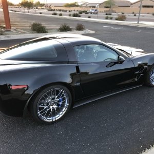 2010 Corvette ZR1 in Black