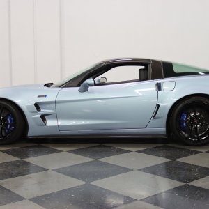 2012 Corvette ZR1 in Carlisle Blue Metallic