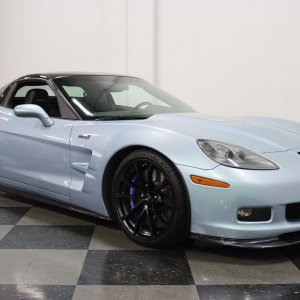 2012 Corvette ZR1 in Carlisle Blue Metallic