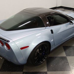 2012 Corvette ZR1 in Carlisle Blue Metallic