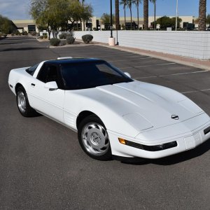 1991 Corvette ZR-1 in White