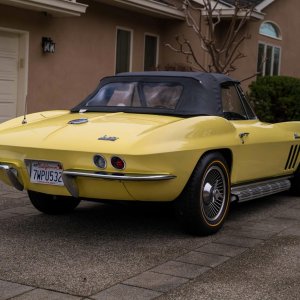 1966 Corvette Convertible L72 in Sunfire Yellow