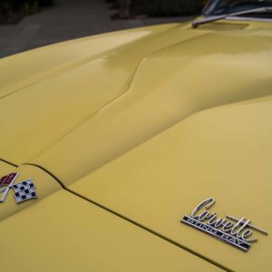 1966 Corvette Convertible L72 in Sunfire Yellow