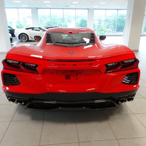2020 Corvette Stingray Coupe in Torch Red