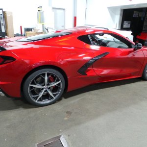 2021 Corvette Stingray Coupe in Red Mist