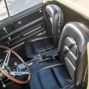 1965 Corvette Convertible in Goldwood Yellow