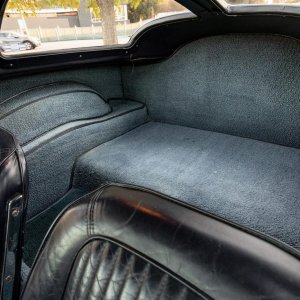 1963 Corvette Coupe in Ermine White and Dark Blue Interior