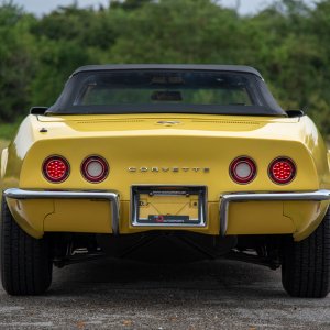 1969 Corvette Convertible in Daytona Yellow