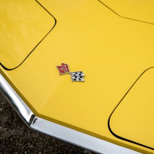 1969 Corvette Convertible in Daytona Yellow