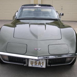 1970 Corvette Coupe in Donnybrook Green
