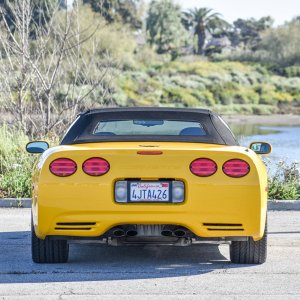 2000 Corvette Convertible in Millennium Yellow