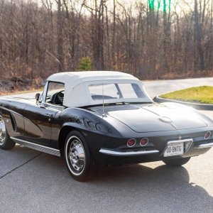 1962 Corvette in Tuxedo Black