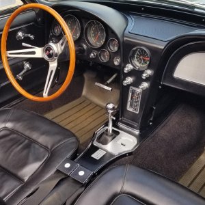 1965 Corvette Convertible L84 Fuelie in Silver Pearl