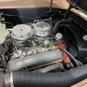 1956 Chevrolet Corvette 265/225 3-Speed in Aztec Copper