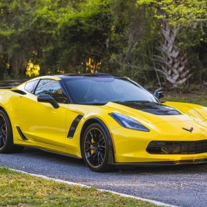 2016 Corvette Z06 C7.R Edition in Corvette Racing Yellow