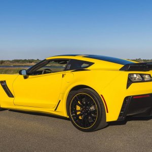 2016 Corvette Z06 C7.R Edition in Corvette Racing Yellow