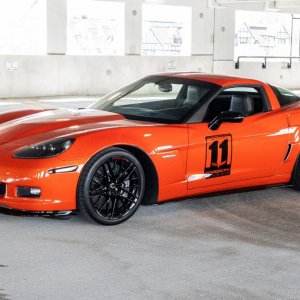 2011 Corvette Z06 Carbon Edition in Inferno Orange Metallic