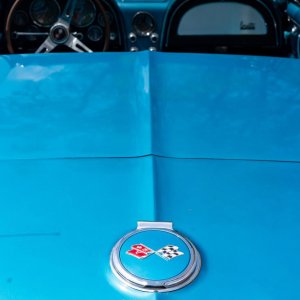 1967 Corvette 427 Convertible in Marina Blue