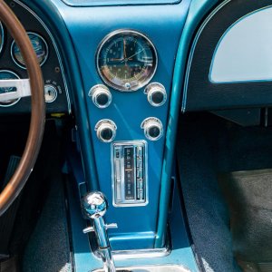 1967 Corvette 427 Convertible in Marina Blue