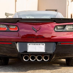 2018 Corvette Z06 Coupe in Long Beach Red Metallic