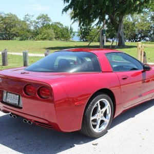 2004 Corvette Coupe in Magnetic Red Metallic