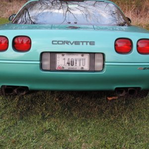 1991 Corvette ZR-1 in Turquoise Metallic