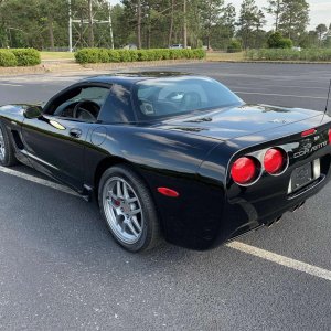 2003 Corvette Z06 in Black